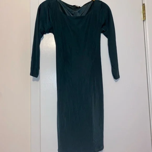 Theory Emerald Mini Dress - Picture 2 of 5